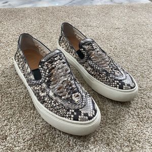 Tory Burch snakeskin sneakers